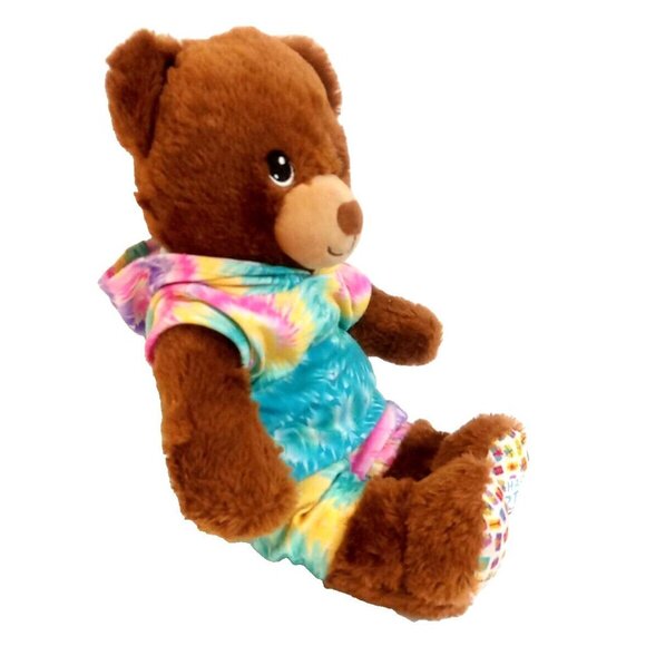 BABW Build A Bear Happy Birthday Bear Brown Plush With Birthday Sound Outfit - Picture 2 of 6